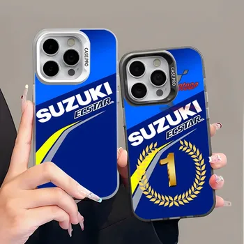 Мотоциклетные гонки Suzuki Коврик для мыши Цветной серебристый чехол для телефона для Chuanyin Hot 30 8 9 10 12 Играть Smart 7plus Tecnospark10