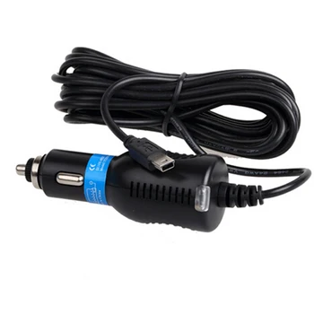 Универсальное автомобильное зарядное устройство / шнур питания Mini USB Port 5 В / 12 В / 24 В для видеорегистратора / GPS 3 м Высокое качество Сверхдлинные четыре метра