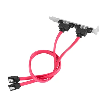 Двухпортовый кабель SATA Serial ATA — ESATA Bracket Adapter Cable