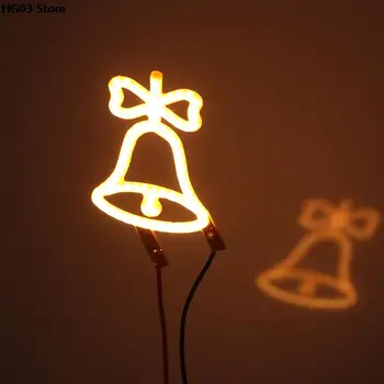 DIY Аксессуары для ламп 3V LED Эдисон Гибкий Колокольчик Нить Накаливания Свеча Диод Рождественский Свет Праздничный Украшение Вечеринки Атмосфера Свет
