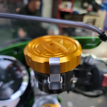  Крышка резервуара с жидкостью для переднего заднего тормозного сцепления мотоцикла для Kawasaki Z900RS Cafe 2018-2023 Z 900 RS 2019 2020 2021 2022