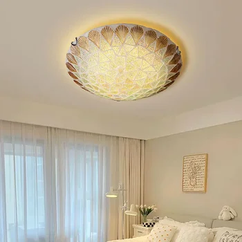 Средиземноморские потолочные светильники Богемный домашний декор Стеклянное освещение для гостиной Светильник Кухонные светильники Лампы для спальни