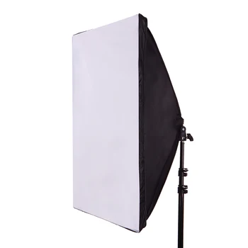 50 * 70 см Фотостудия Проводной держатель для софтбокса с розеткой E27 для непрерывного студийного освещения с сумкой для переноски