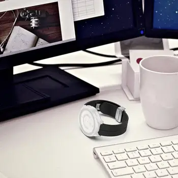 Силиконовый ремешок Подходит для Galaxy Watch6 Силиконовый ремешок с магнитной складной пряжкой ДЫШАЩИЙ И УДОБНЫЙ АКСЕССУАРЫ ДЛЯ ЧАСОВ