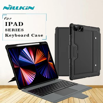 Nillkin для iPad Air 4 5 Pro 10 11 10.2 10.9 12.9 2019 2020 2021 2022 Bluetooth Kayboard Чехол Регулируемая подставка Съемная клавиатура