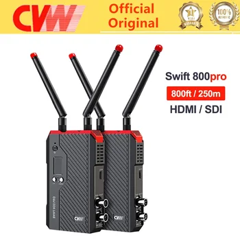 CVW SWIFT 800pro 800ft Беспроводная система передачи HD-изображения HD Совместимый HDI-передатчик Приемник для фото и видео