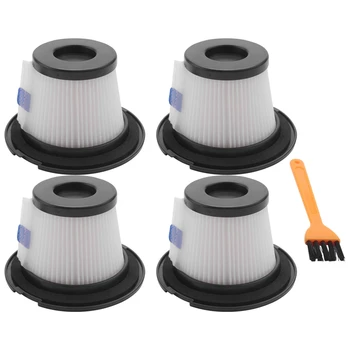 Акция!4 упаковки сменных фильтров HEPA, подходящих для беспроводного пылесоса MOOSOO K17 (4 фильтра HEPA и 4 фильтра)
