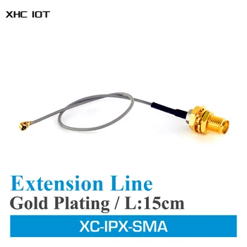 WIifi Антенный удлинительный кабель Удлинительная линия адаптера IPX 15 см Разъем UFL - RP SMA XHCIOT XC-IPX-SMA-15