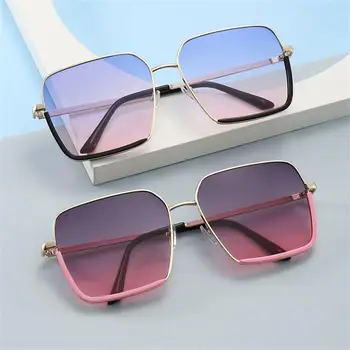 Солнцезащитные очки Модные аксессуары для одежды Uv400 Солнцезащитные очки, устойчивые к ультрафиолетовому излучению, квадратные солнцезащитные очки, прозрачные и яркие солнцезащитные очки с кошачьим глазом