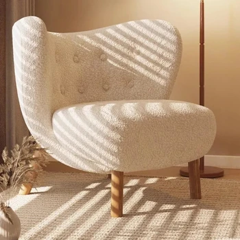 Расслабляющие роскошные стулья для гостиной Современная скандинавская спальня Удобное кресло Одноместная гостиная Столовая Cadeira House Декоративные