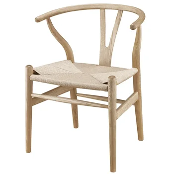 Деревянный эстетический стул на поперечных рычагах Lounge Retro Wegner Минималистичный обеденный стул Винтажный Relax Sillas De Comedor Уличная мебель