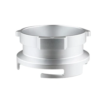  Кольца для кофейного порошка Воронка дозирования эспрессо Материал из алюминиевого сплава Универсальные дозирующие кольца для приема порошка для машин