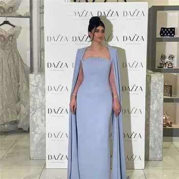 Утренний свет Вечерние платья для особых случаев Шаль Арабское вечернее платье Элегантные платья для вечеринок для женщин 2023 Luxury Woman